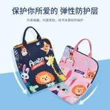 第九城 Сумка для учебы для школьников для мальчиков, портативная художественная сумка, детская вместительная и большая водонепроницаемая сумка для папок