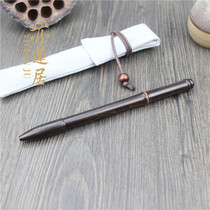 Yilianju ingenious pen Zizhu with festival signature pen Bamboo water-based pen Writing gel pen Business gift