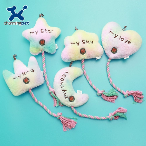 Qimin charmingpet Dog Toy Teddy Golden Mao Nai Grinting Yeet Pets Vocal Toys