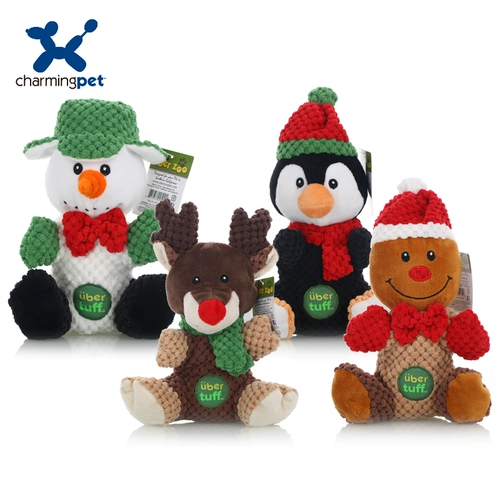 Qimin charmingpet Dog Toy Teddy Golden Mao Nai Grinting Yeet Pets Vocal Toys