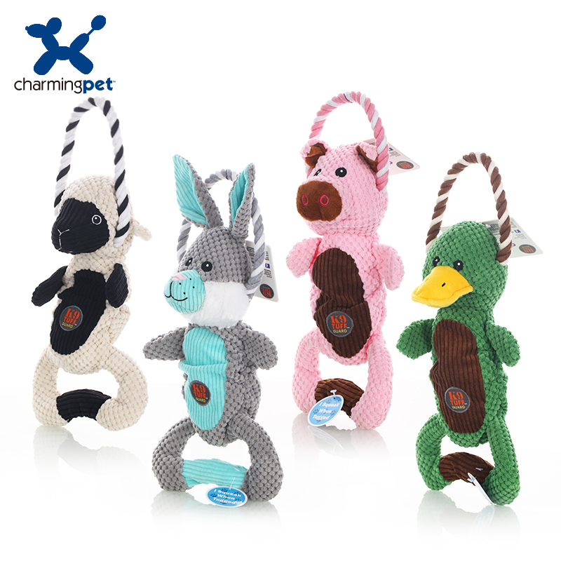 Chi Min Puppy Toys teddy gold wool resistant to grinding teeth Pets Vocal Toy Big Dog Interactive Tug-of-war Toys-Taobao