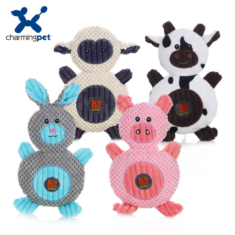 Chi Min CharmingPet dog toy teddy gold wool resistant to bite and teeth pet vocal toy-Taobao