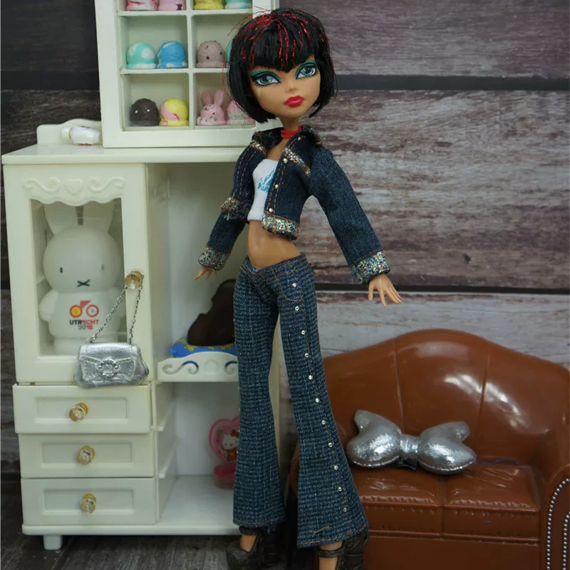 Monster high school кукла одежда монстр хай повседневная одежда Monster High Monster Gausu вторая волна