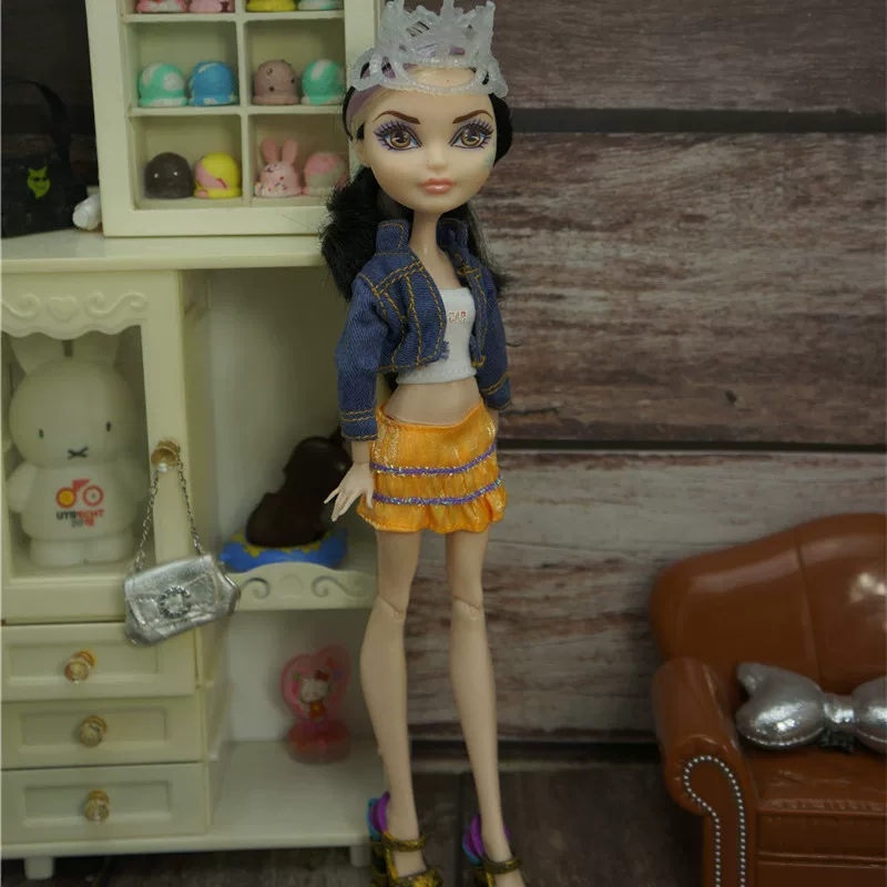 Monster high school кукла одежда монстр хай повседневная одежда Monster High Monster Gausu вторая волна