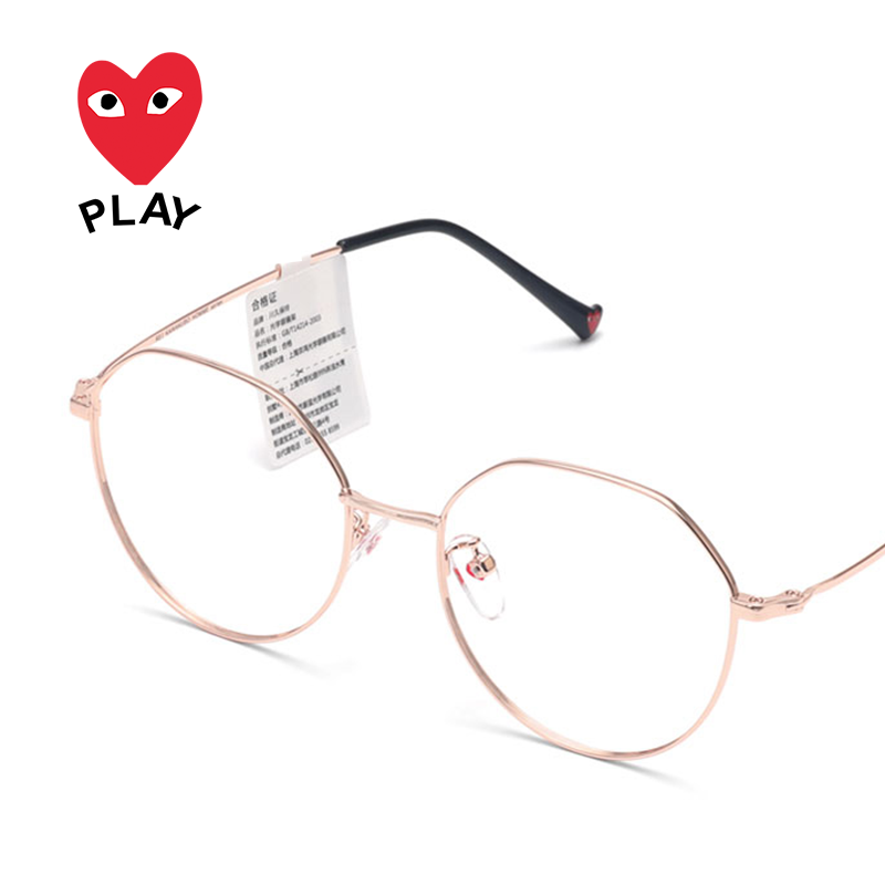 Kawakubo Rei ultra-light can be equipped with myopia glasses frame male retro metal optical glasses frame female big face Korean version 5929