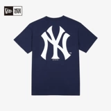 MLB, летняя хлопковая парная одежда подходит для мужчин и женщин для влюбленных, японская футболка, сезон 2021, короткий рукав