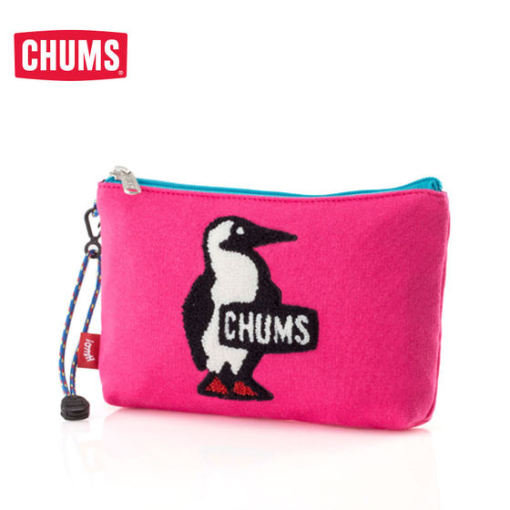 CHUMS Qiaqianiao trendy outdoor universal mobile phone bag storage bag digital card bag coin purse CH60-2410