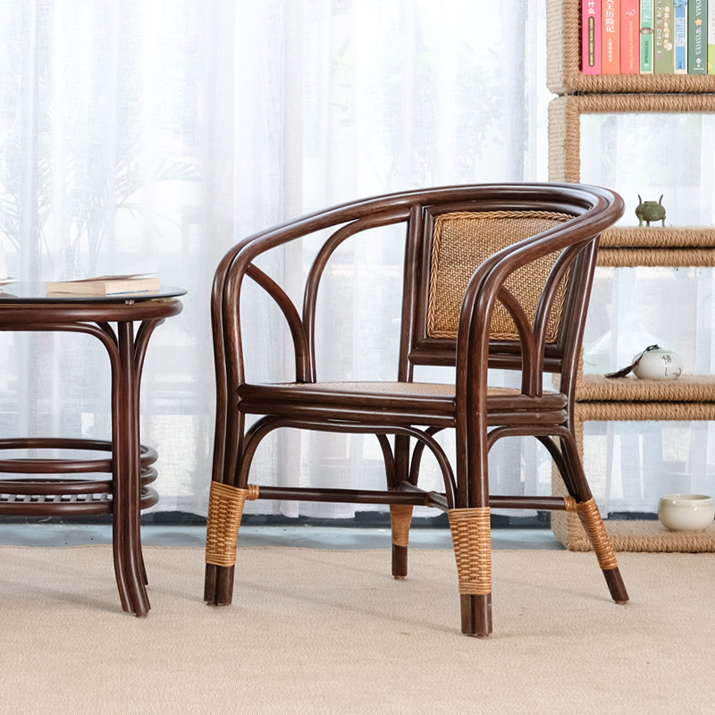 Fuji chair backchair natural avenuesingles chair tenderchair household balcony leisure table and chair three-piece old chair