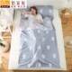 100% cotton du lịch túi ngủ trên pad bẩn du lịch bông du lịch khách sạn du lịch chăn di động chăn tấm