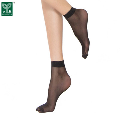 【永春】防勾丝薄款短袜女12双装