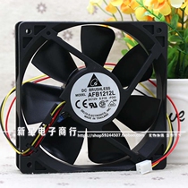 DELTA AFB1212L-FOO 12025 0 21A three-wire speed measuring double ball fan with temperature control