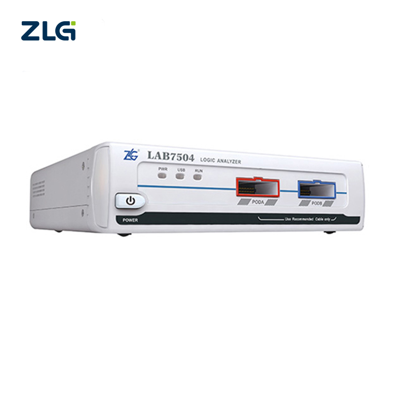 ZLG Zhiyuan Electronics Zhou Li Gong large storage depth flagship logic analyzer sampling rate up to 5GHz