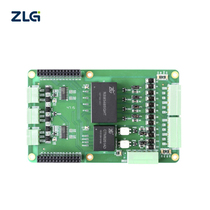 ZLG Remote Electronics provides electrical isolation transceiver AP-UART-CAN for 7 serial ports and 2 can