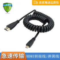 Mini miniHDMI micro HDMI to HDMI 90 degree elbow SLR dedicated