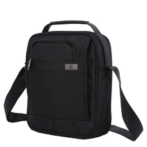 Swiss Army Knife Single Shoulder Bag Men Skew Satchel Handbag Oxford Cloth Handbag Casual Canvas Small Bag Vertical large capacity minimalist