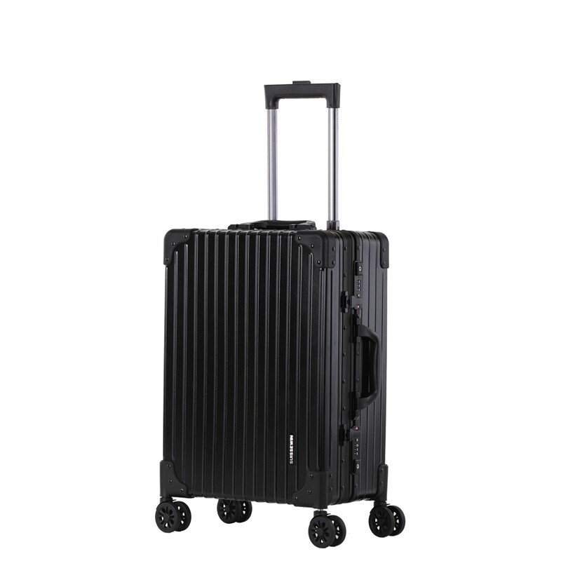 Swiss Army Knife Pull-Lever Box Fashion Aluminum Frame Suitcase Men's Large Capacity Suitcase Women Universal Wheels 20 Inch Case