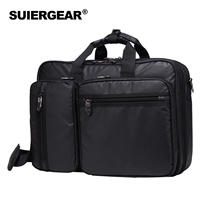 Swiss Army Knife Double Shoulder Bag Mens Business Backpack Briefcase Laptop Bag Large Capacity Travel Multifunction Bag