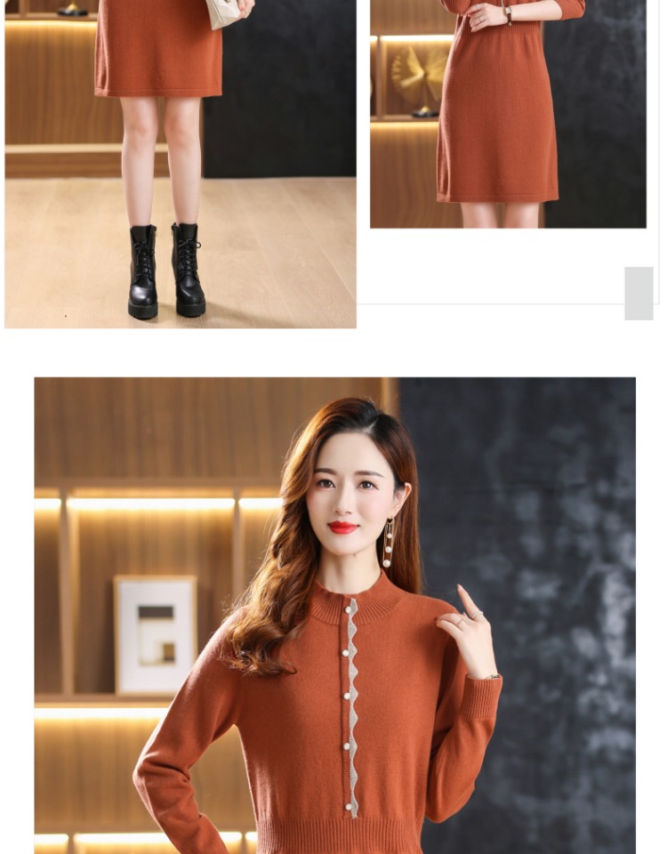 E6092 2550K ÁO LEN NỮ TAIRYA BIG SIZE NGOẠI CỠ MÙA XUÂN THU ĐÔNG THỜI TRANG NỮ G06 SẢN PHẨM MỚI