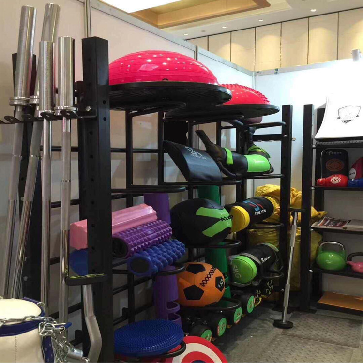 Customizable gym personal trainer small equipment storage rack yoga ball storage rack Onot manufacturer direct supply