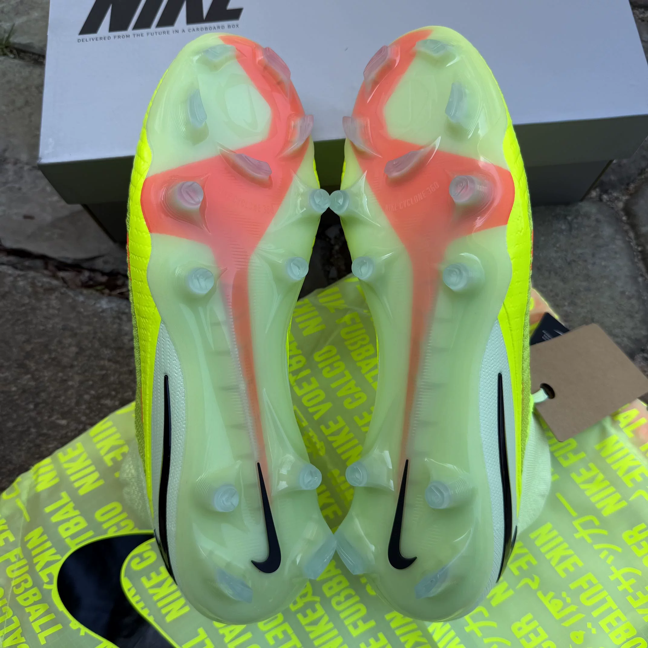 Luo Shengmen NIKE Nike Phantom6 супер топ FG естественная трава шипованные футбольные бутсы HJ2147-800