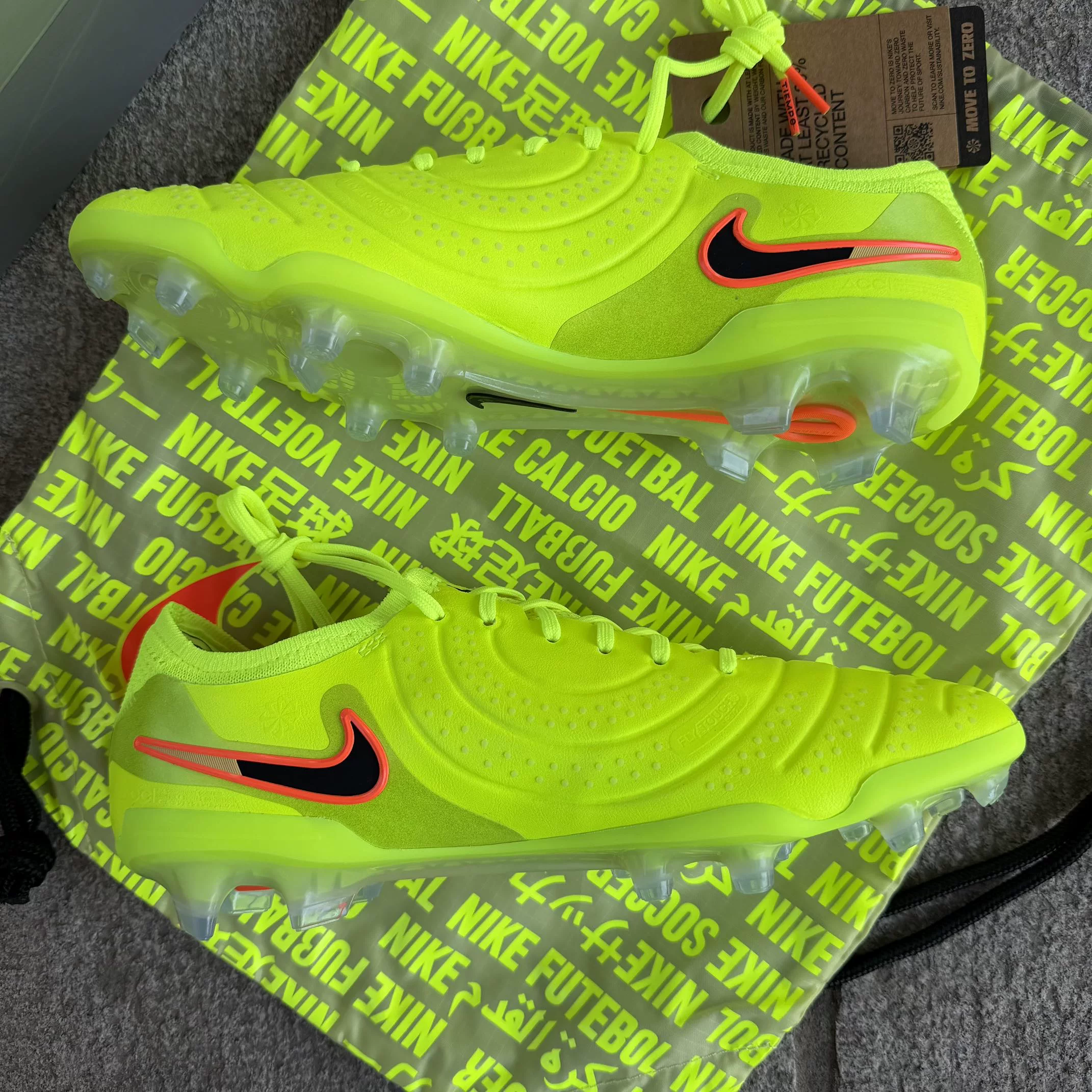 Luo Shengmen Футбол Nike Legend 10 Высокие каблуки для реального газона взрослый турнир футбольные кроссовки DV4328-401