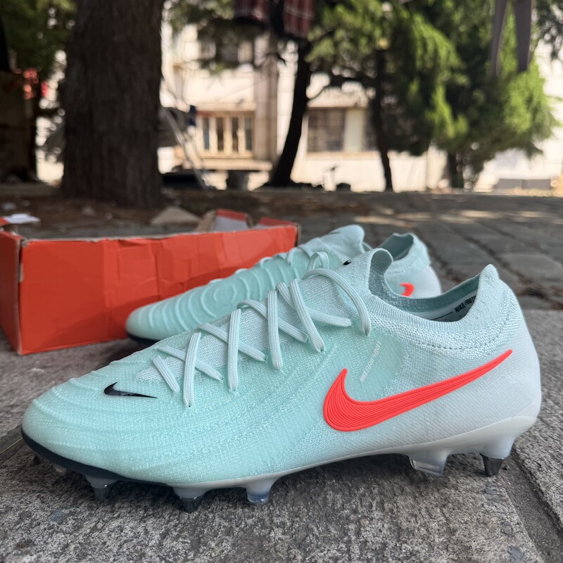 Nike Phantom Gx2 Wave-Patterned Natural Grass High-End Soccer Shoes Hf4365-300