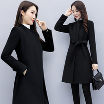 What about Maos jacket woman in the middle of the 2022 new thickened spring and autumn winter workwear black body sweaters?