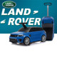 Land Rover children can sit in the suitcase and ride the trolley box storage child baby boarding suitcase