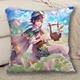 Genshin Impact Wendy pillow cos square ກັບ pillow core game anime ຂອງຂວັນທີ່ຮອງຫົວຕຽງສອງມິຕິ