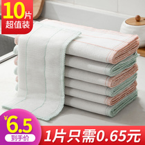 Cloth absorbent lint lazy wet kitchen dish towel bu zhan you dish cloth to wipe the table cloth