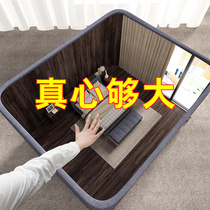 Cotton and linen clothes storage box household fabric folding quilt clothing finishing box wardrobe storage box dormitory students