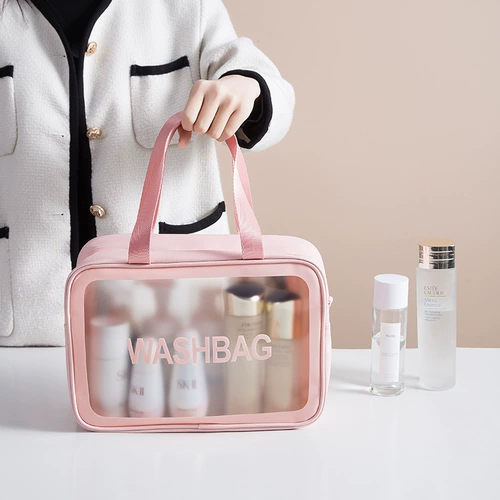 居家家 Корейская портативная вместительная и большая матовая водонепроницаемая сумка для путешествий, косметичка, сумка для хранения