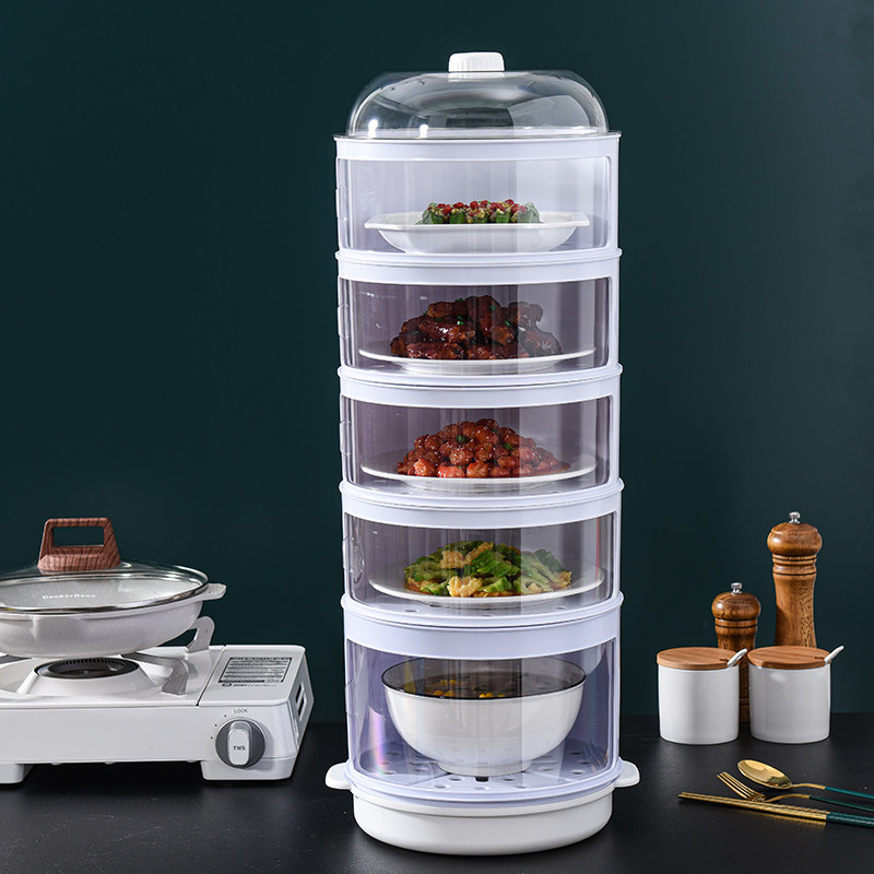 Insulated vegetable cover multi-functional household cover dish artifact dining table food cover put leftovers multi-layer storage rack