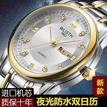 Swiss fully automatic watch mens waterproof luminous double calendar Grand dial mens table mechanical table lovers new