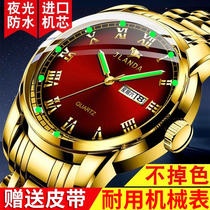 Swiss Fully Automatic Machinery Watch Male Waterproof Night Light Students TEN BRAND COUPLE LADIES NAME TABLE