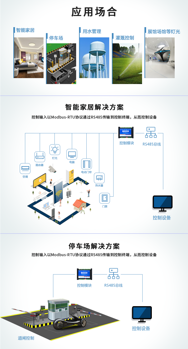 DAM-0800 工业级I/O模块应用场景