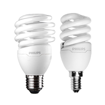 Philips spiral energy-saving lamp E27 screw super bright household light bulb lighting E14 small light bulb yellow light 5W8W12