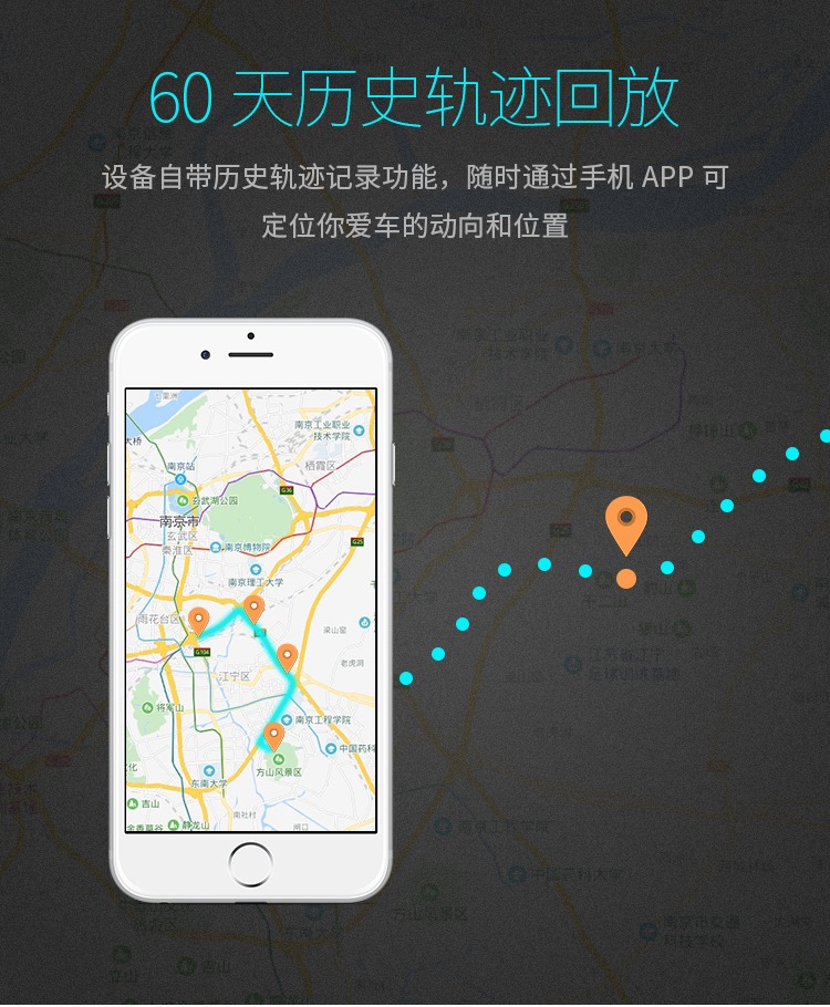 Mankun Cài đặt miễn phí GPS định vị xe hơi cá nhân từ xa nhỏ Beidou điện thoại di động nghe - Âm thanh xe hơi / Xe điện tử loa ô tô jbl
