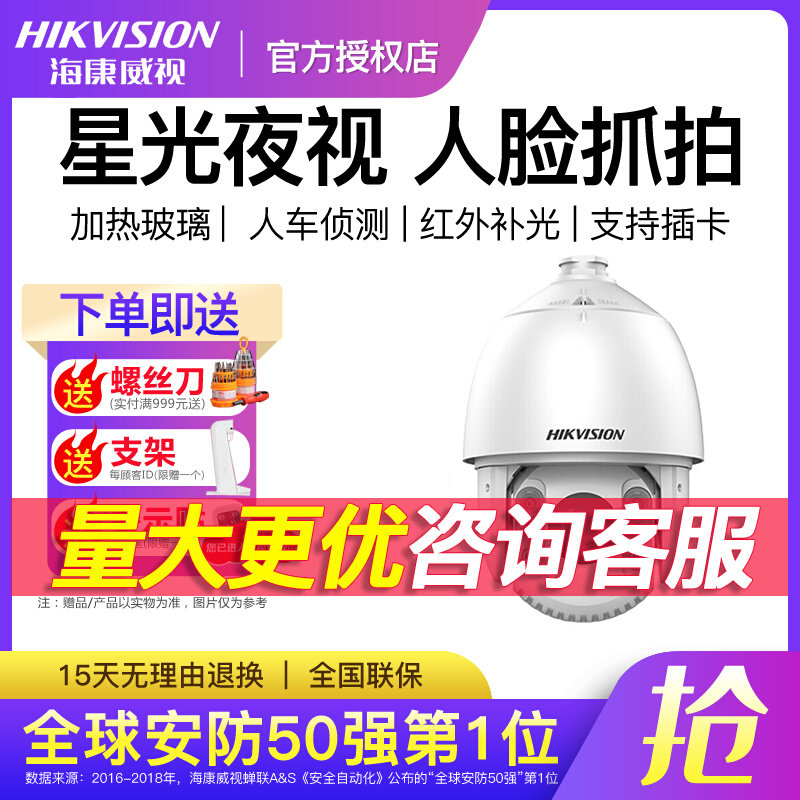 Hikvision 5MP Network Smart Prukky Ball Zoom Camera iDS-2DC7523 7533IW-A