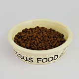 Jianglu Pet английский еда мультфильм Ceramic Cat Bowl Dog Bow