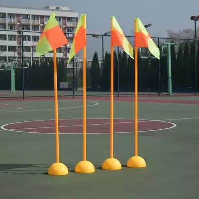 Marker pole football training obstacle pole flag basketball football training around the pile training pole track track and field sign pole