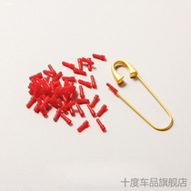 Childrens newborn cute bulletproof jewelry accessories protective cover antique cardigan pendant head pin pin protective cap