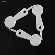 Special hole reaming tool for pacifiers 5-piece hole punch set precise adjustment to make the pacifier hole more suitable for the baby