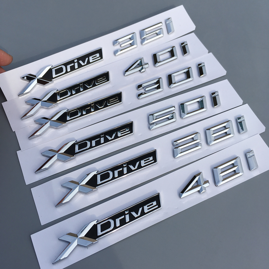 Apply to BMW Xdrive35I Leaf Panel X3 side X1X5X6 Car Desk40i Label 20 TLB 28 trail