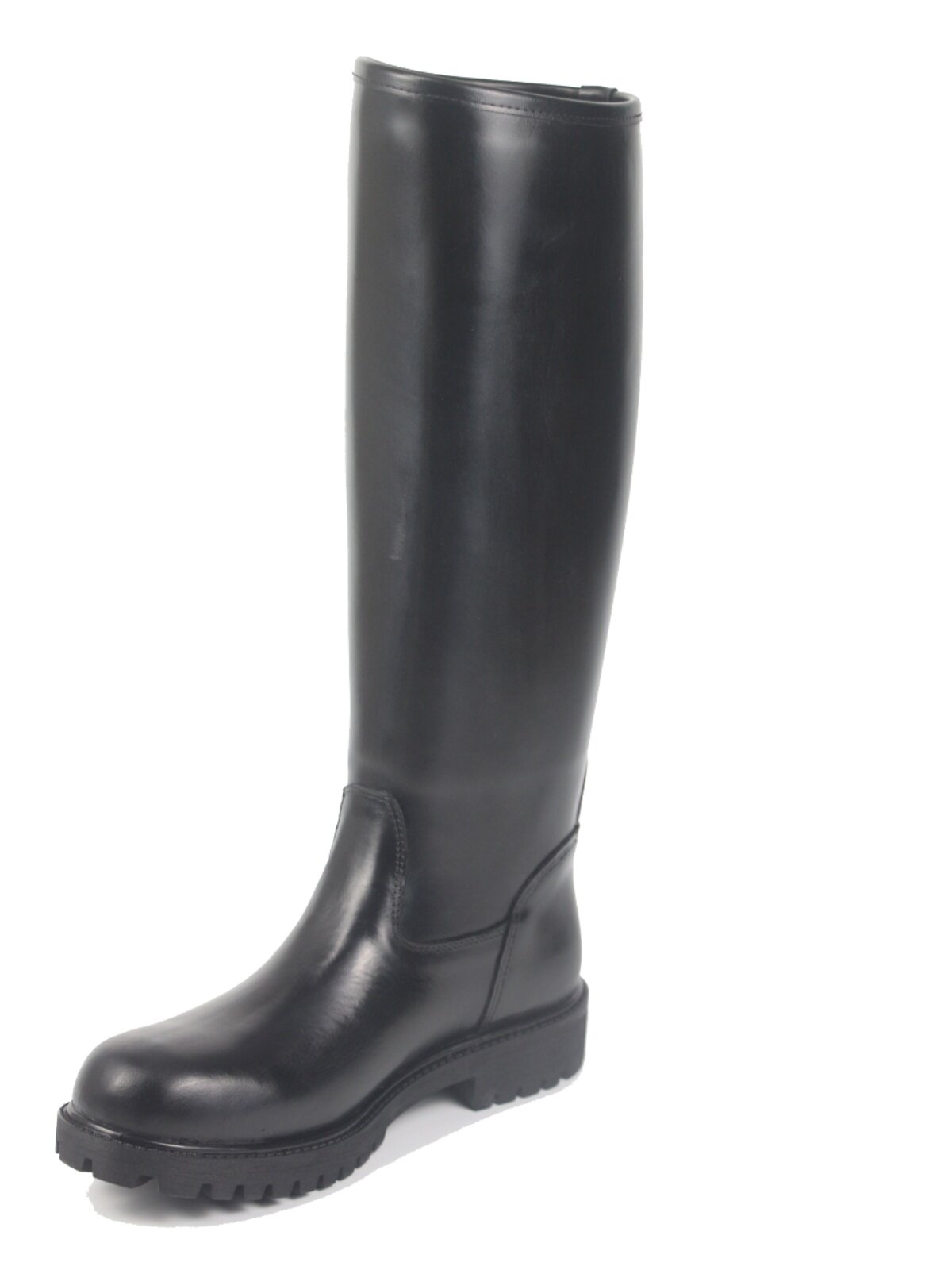 สั่งซื้อนำเข้า Honor Boots รองเท้าขี่ม้าสไตล์รัสเซียทั้งด้านในและด้านนอก Heavy Cowhide รองเท้าบู๊ทติดตั้งด้านบนสูงรองเท้าบูทรถจักรยานยนต์รอบนิ้วเท้าการปรับแต่งฟันใหญ่แต่เพียงผู้เดียว จากจีน 1688 taobao alibaba tmall