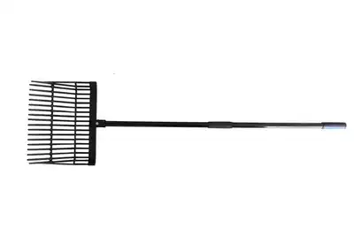 Pitchfork horse dung horse dung horse house cleaning supplies alloy grip high strength material Equestrian Equestrian equipment