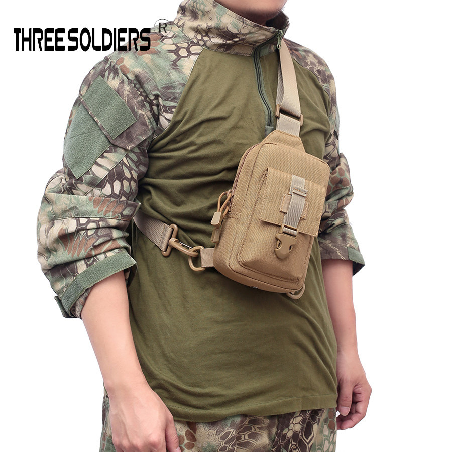 Outdoor men and women sports chest bag mountaineering mobile phone wallet debris collect bag sportswing carry bag outdoor running bag