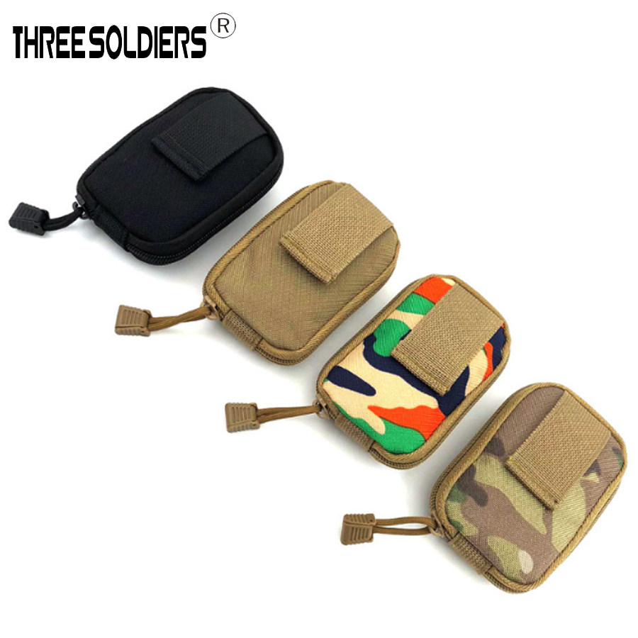 Military fan style waist hanging MOLLE folding kettle bag large number collecting bag Tactical Recycling Bag Outdoor Debris Bag