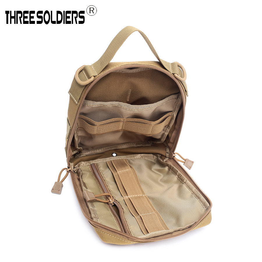 Live-action CS Tactical MOLLE Accessories Bag Outdoor Hiking Mountaineering Mobile Medical Kits Includcontaining Accessories Bag