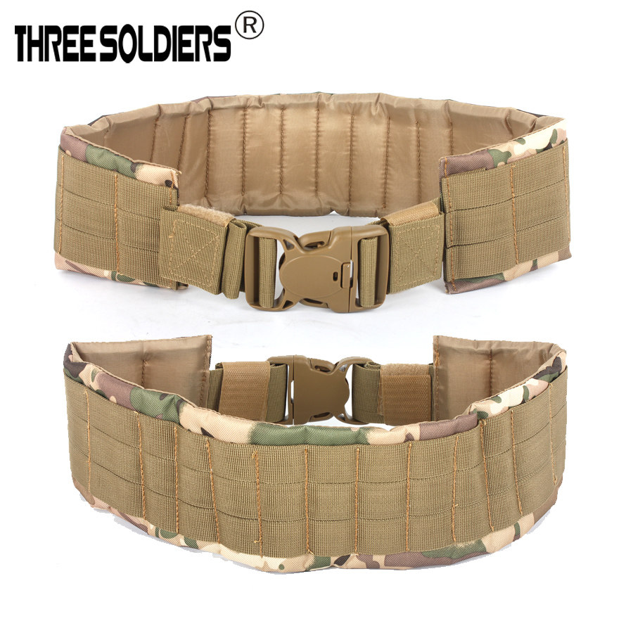 Live CS tactical MOLLE waist cover outdoor multi-purpose widened outer belt load light equipment